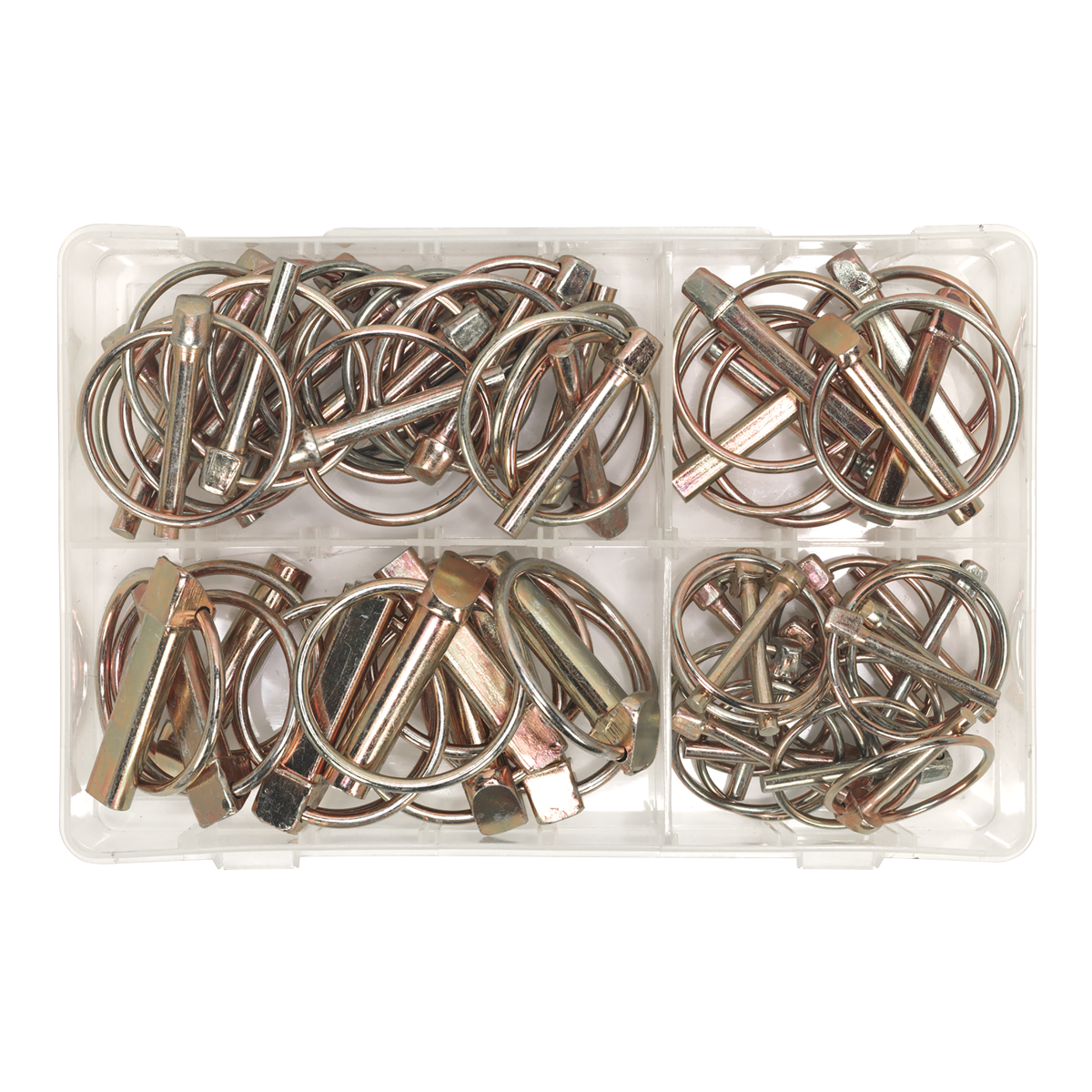 Sealey AB022LP Linch Pin Assortment 50pc