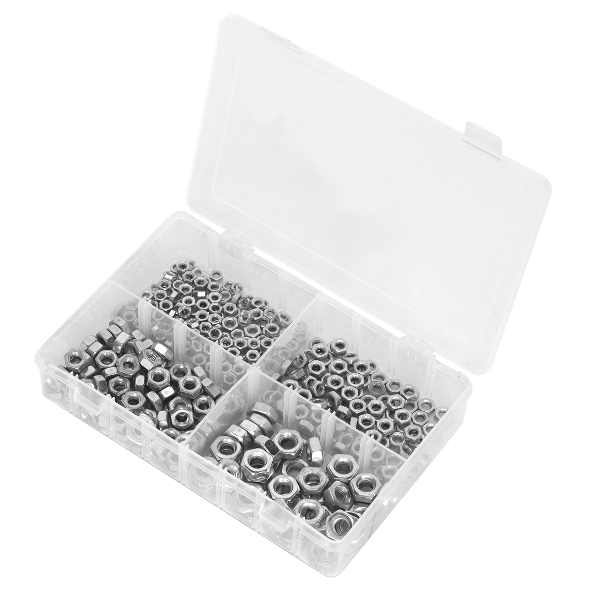 Sealey AB028SN Steel Nut Assortment M5-M10 370pc