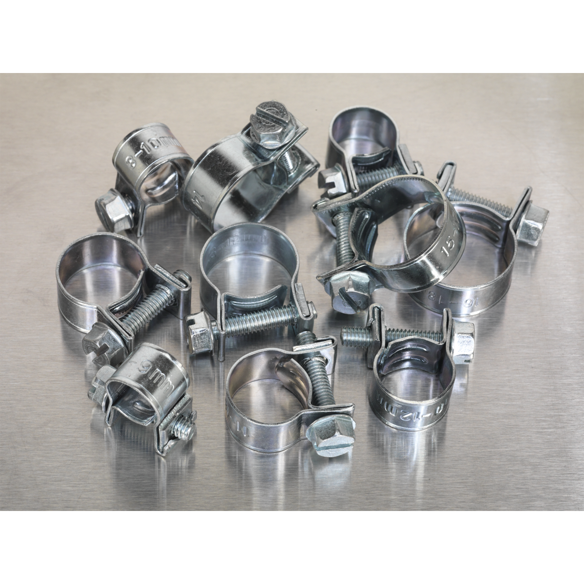 Sealey AB042MH Mini Hose Clip Assortment 100pc