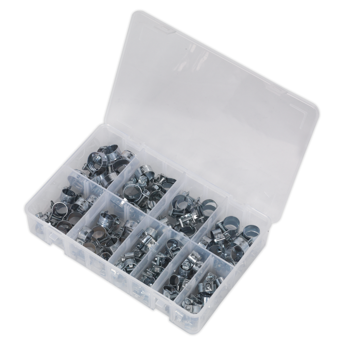 Sealey AB042MH Mini Hose Clip Assortment 100pc