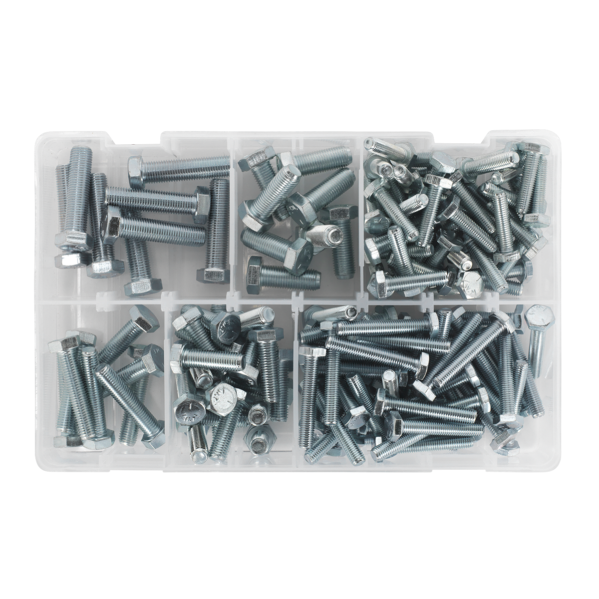 Sealey AB047UNF Setscrew Assortment 1/4"-3/8"UNF 144pc