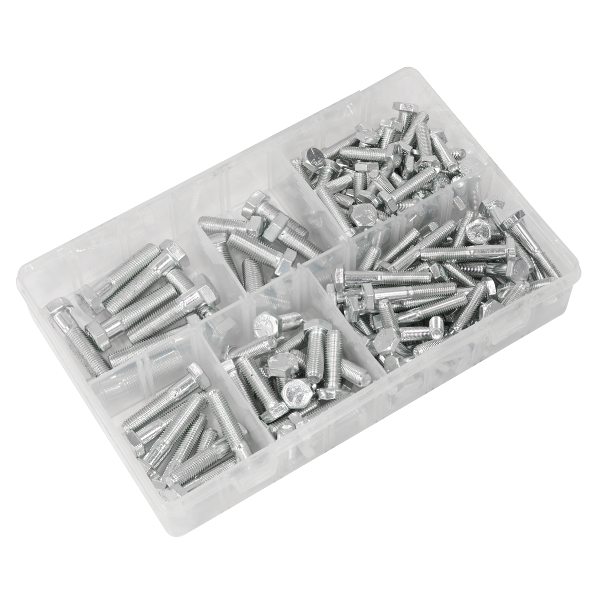 Sealey AB047UNF Setscrew Assortment 144pc 1/4"-3/8"UNF