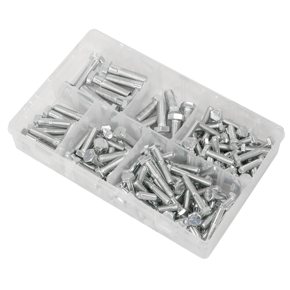 Sealey AB047UNF Setscrew Assortment 144pc 1/4"-3/8"UNF