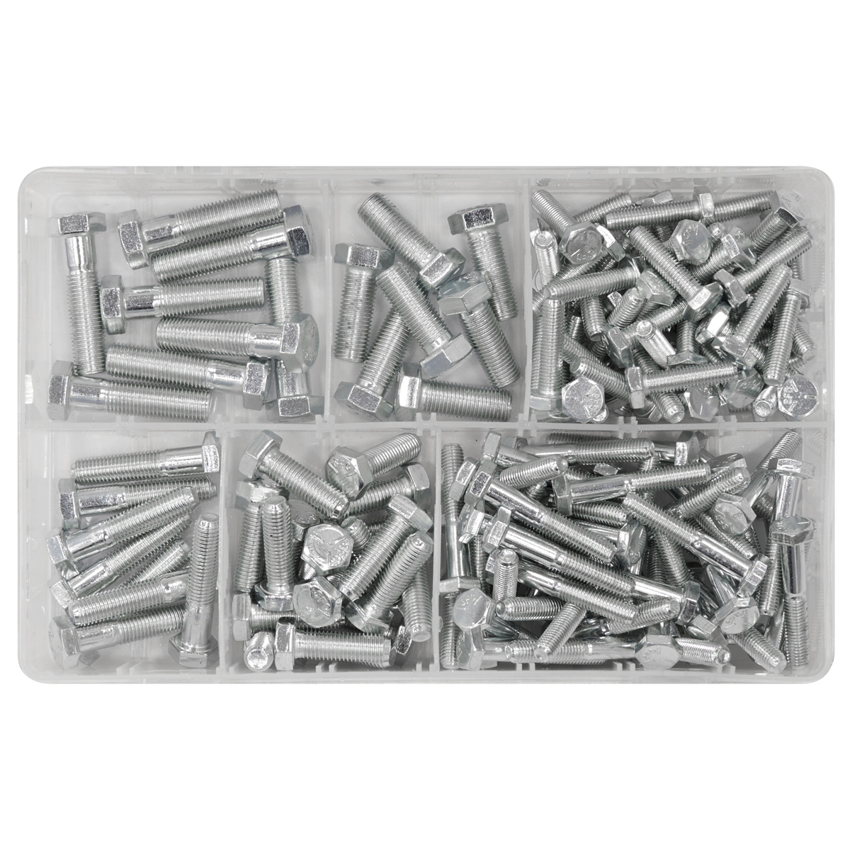 Sealey AB047UNF Setscrew Assortment 144pc 1/4"-3/8"UNF