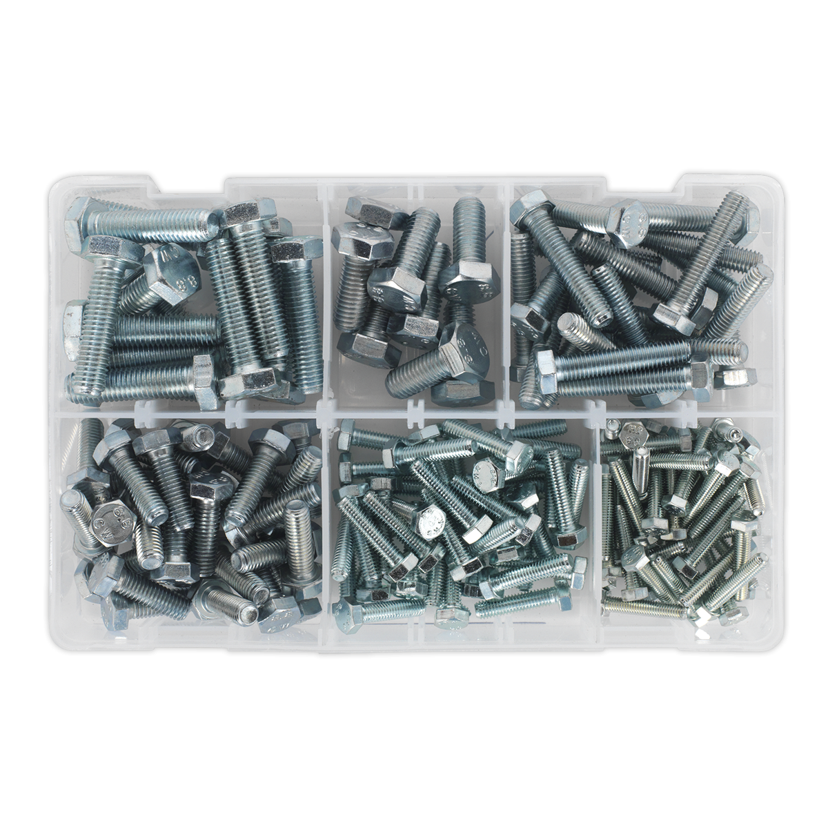 Sealey AB048SS High Tensile Setscrew Assortment M5-M10 150pc