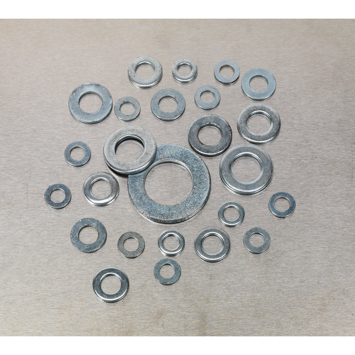 Sealey AB056WC Flat Washer Assortment M6-M24 Form C 495pc
