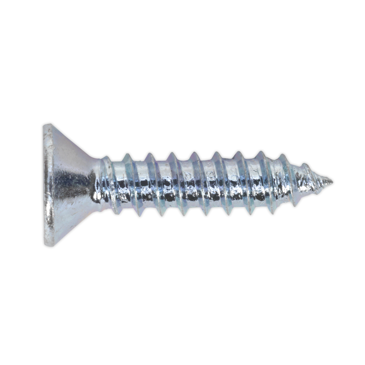 Sealey AB062STCS Zinc Plated Self-Tapping Countersunk Pozi Screw Assortment 510pc - DIN 7982