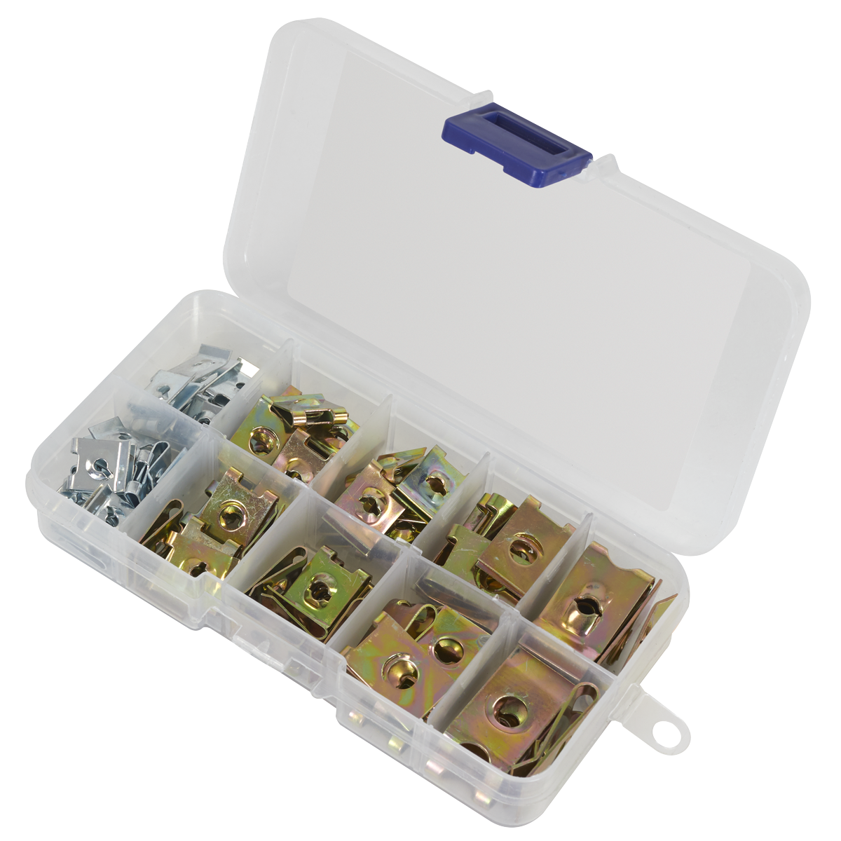 Sealey AB074SN Spire Nut Assortment 74pc