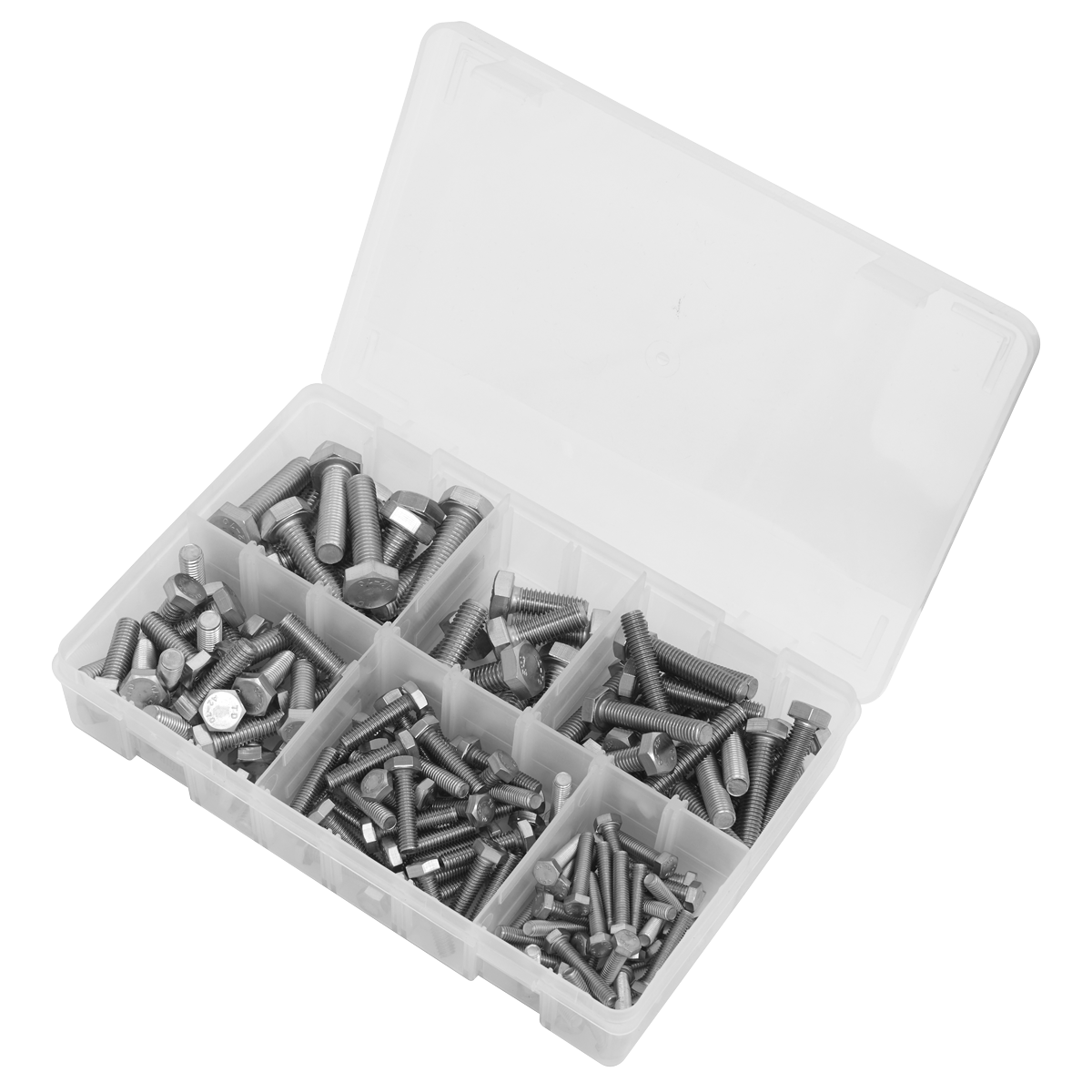 Sealey AB078SS Stainless Steel Setscrew Assortment M5-M10 150pc