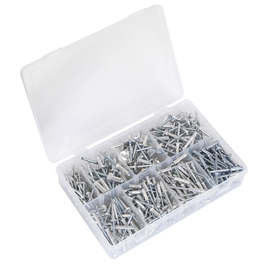 Sealey AB079AR Aluminium Rivet Assortment 335pc