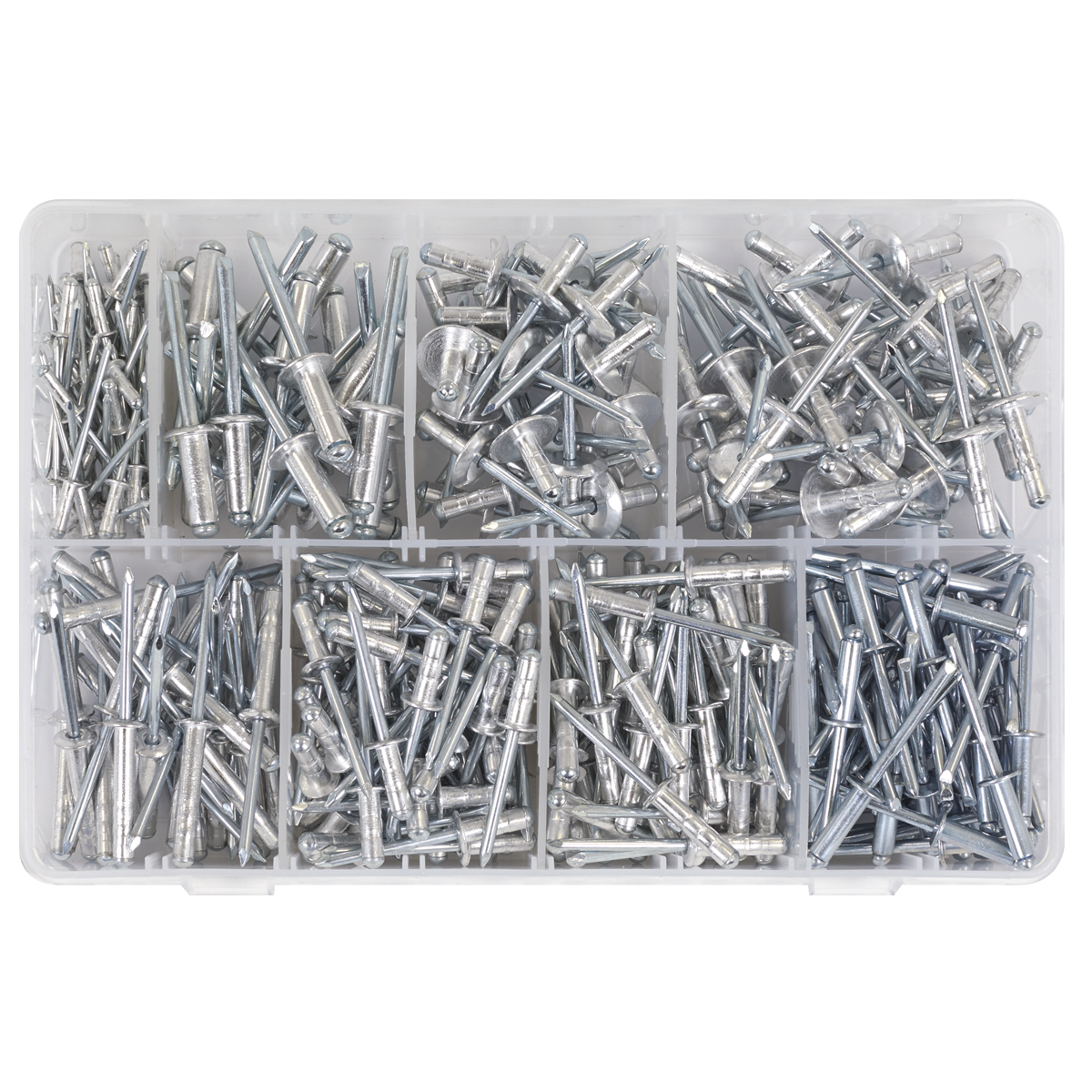 Sealey AB079AR Aluminium Rivet Assortment 335pc
