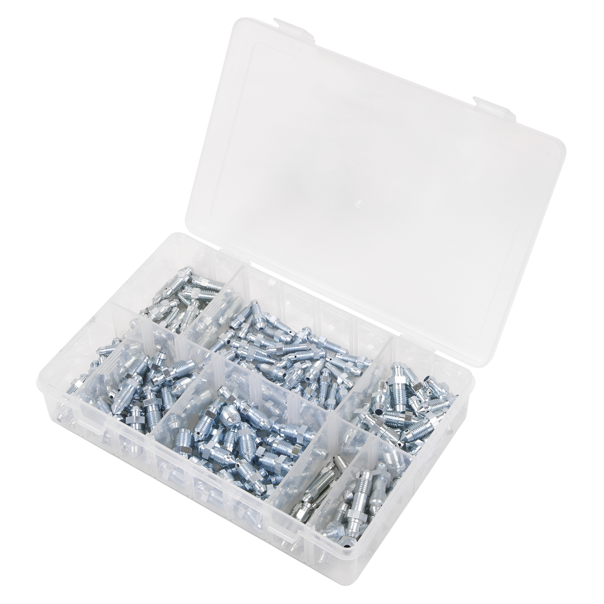 Sealey AB160BN Bleed Nipple Assortment 160pc