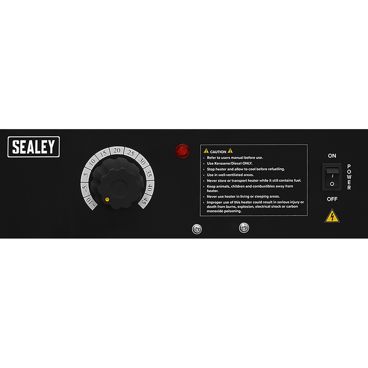 Sealey AB2050 Space Warmer® Kerosene/Diesel Heater with Wheels 205,000Btu/hr