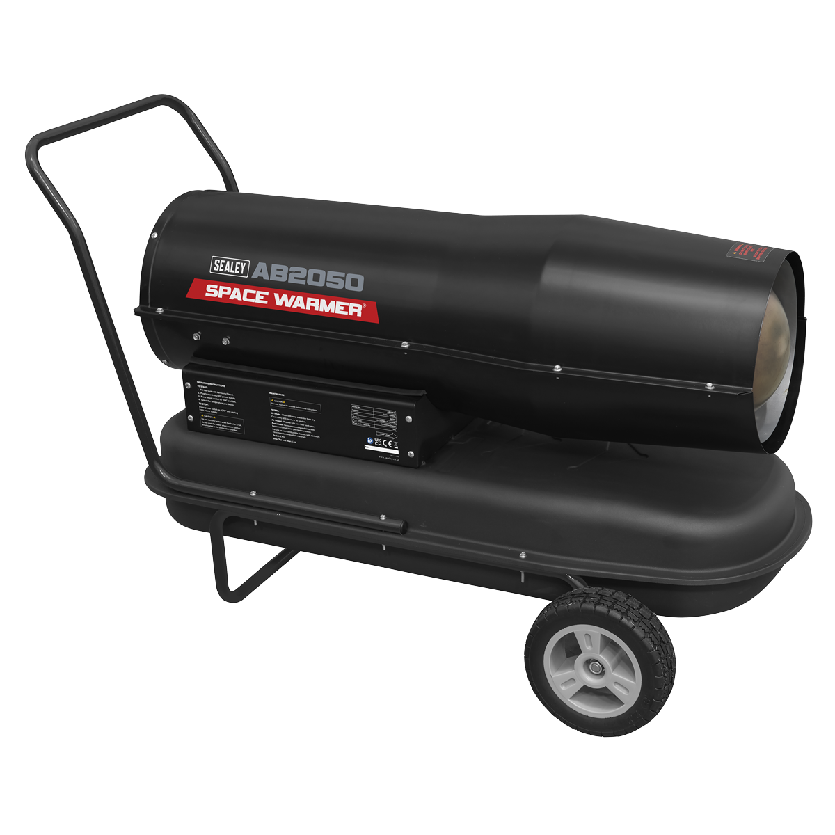 Sealey AB2050 Space Warmer® Kerosene/Diesel Heater with Wheels 205,000Btu/hr