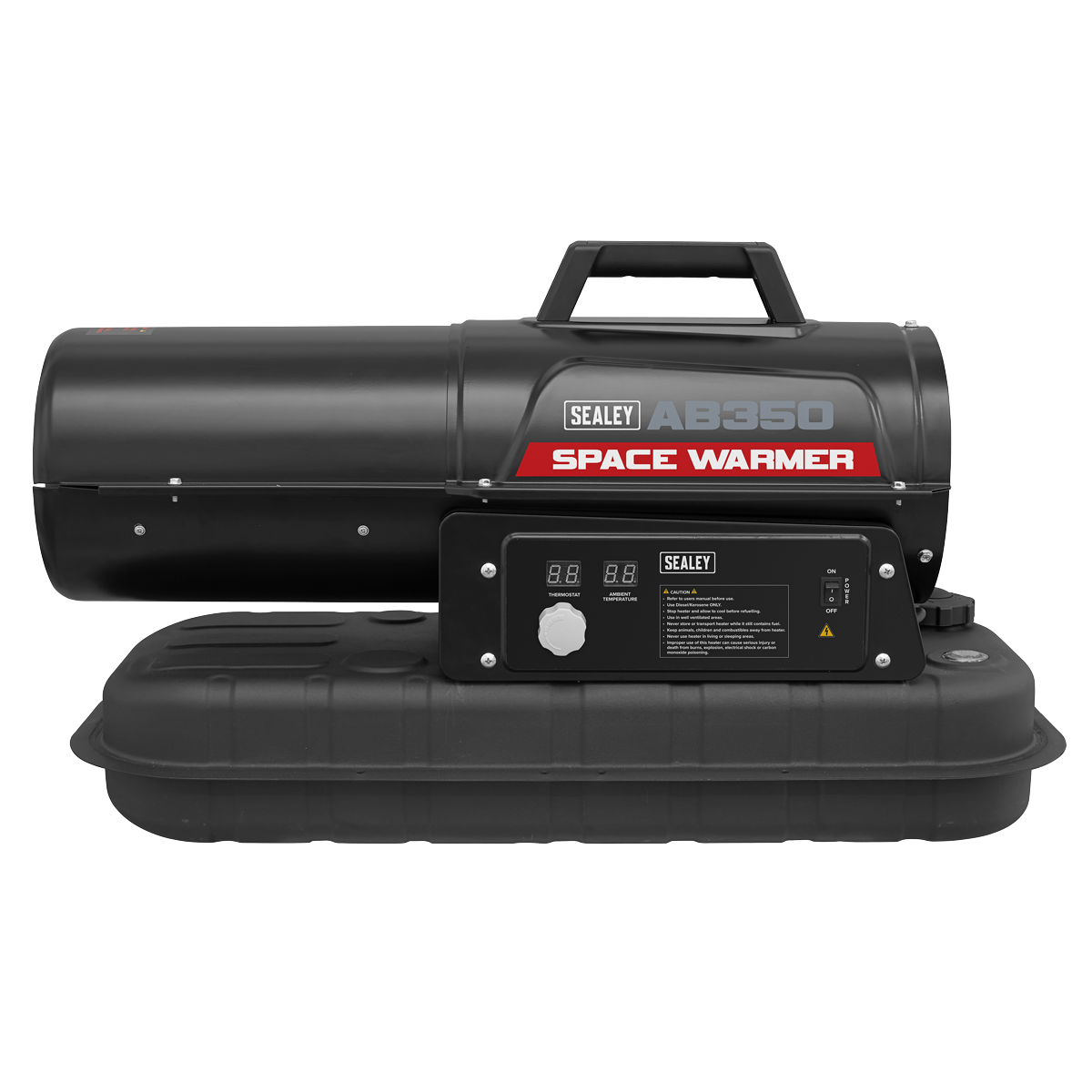 Sealey AB350 Space Warmer® Kerosene/Diesel Heater without Wheels 35,000Btu/hr