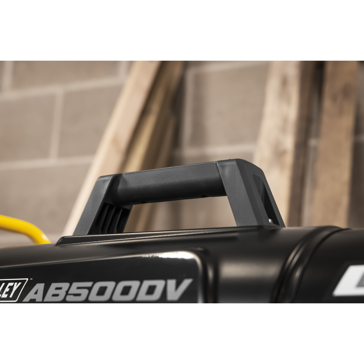 Sealey AB500DV Dual Voltage Kerosene/Diesel Space Warmer® Heater with Wheels 50,000Btu/hr