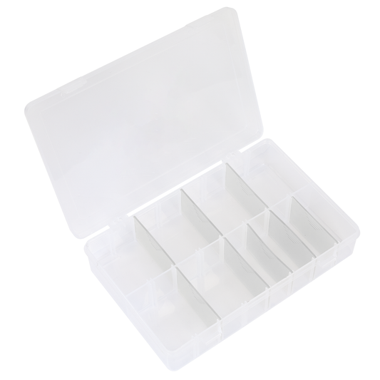 Sealey ABBOXMED Assortment Box with 8 Removable Dividers
