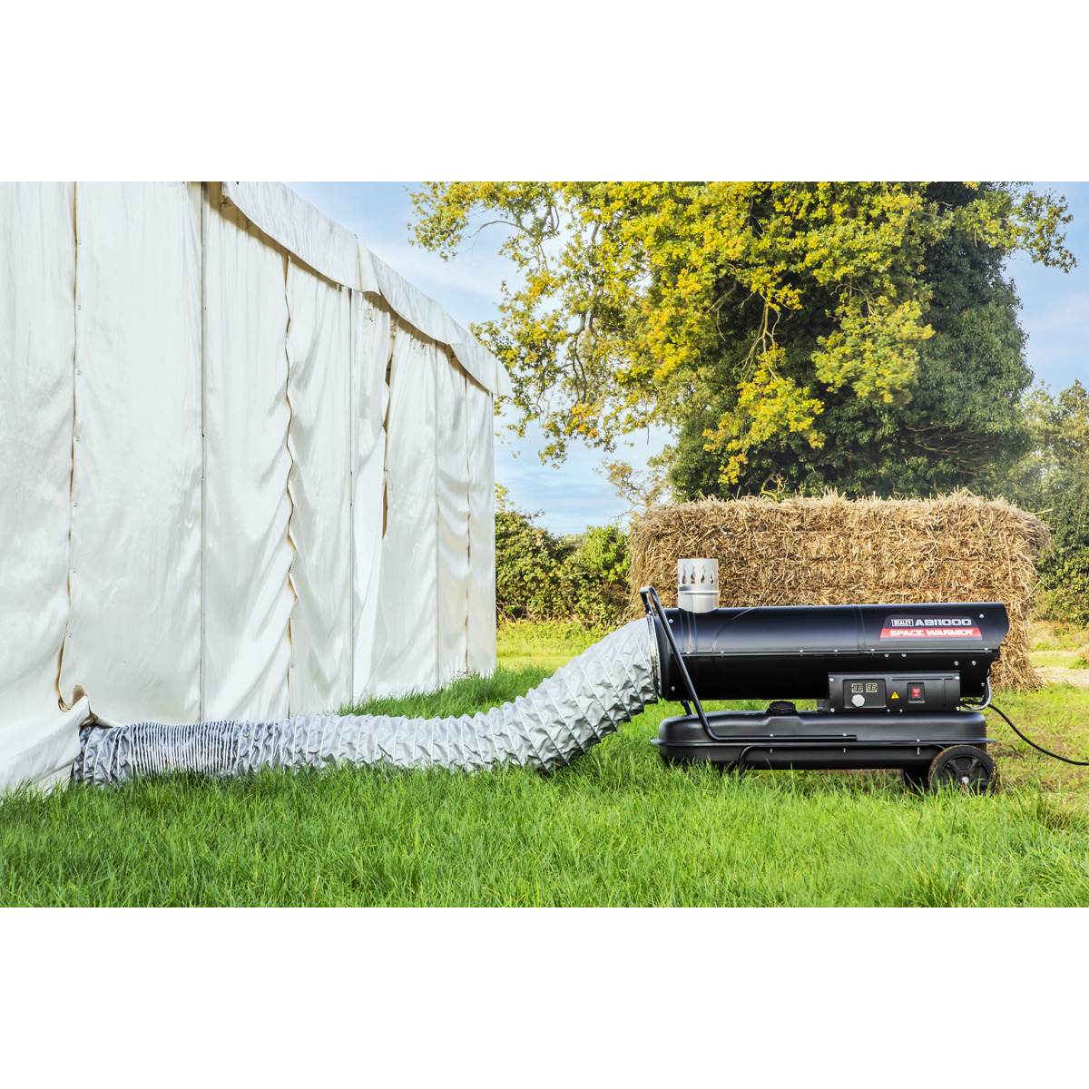 Sealey ABI1000AK1 Flexible Ducting 250mm x 5m