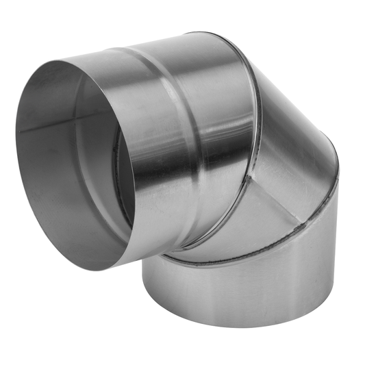 Sealey ABI1700AK3 Stainless Steel Exhaust/Flue 90° Bend for ABI1700 150mm