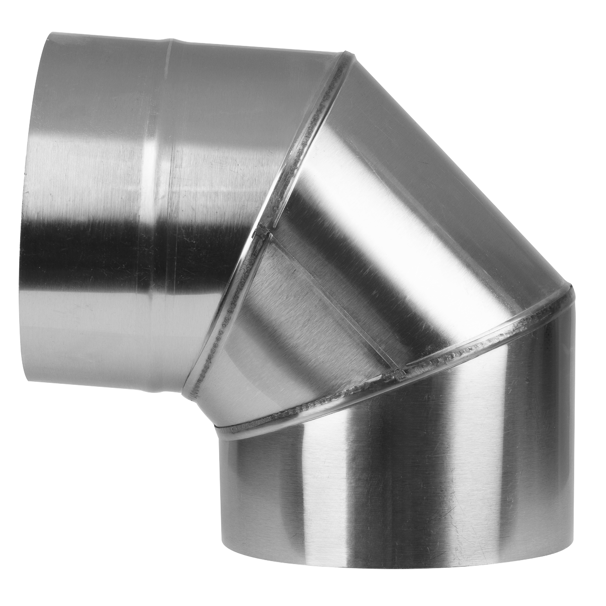 Sealey ABI1700AK3 Stainless Steel Exhaust/Flue 90° Bend for ABI1700 150mm