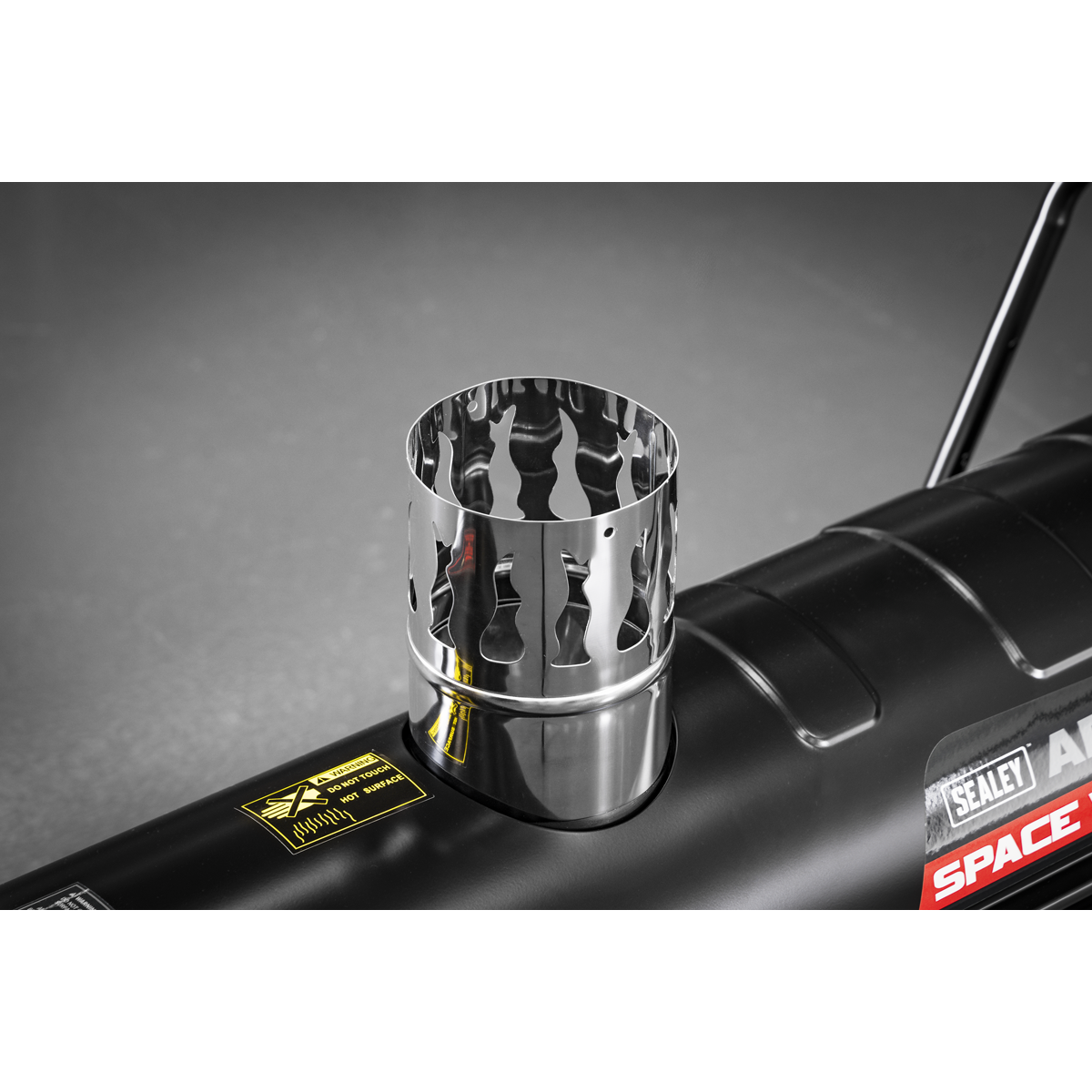 Sealey ABI600 Space Warmer® Indirect Kerosene/Diesel Heater with Wheels 68,000Btu/hr