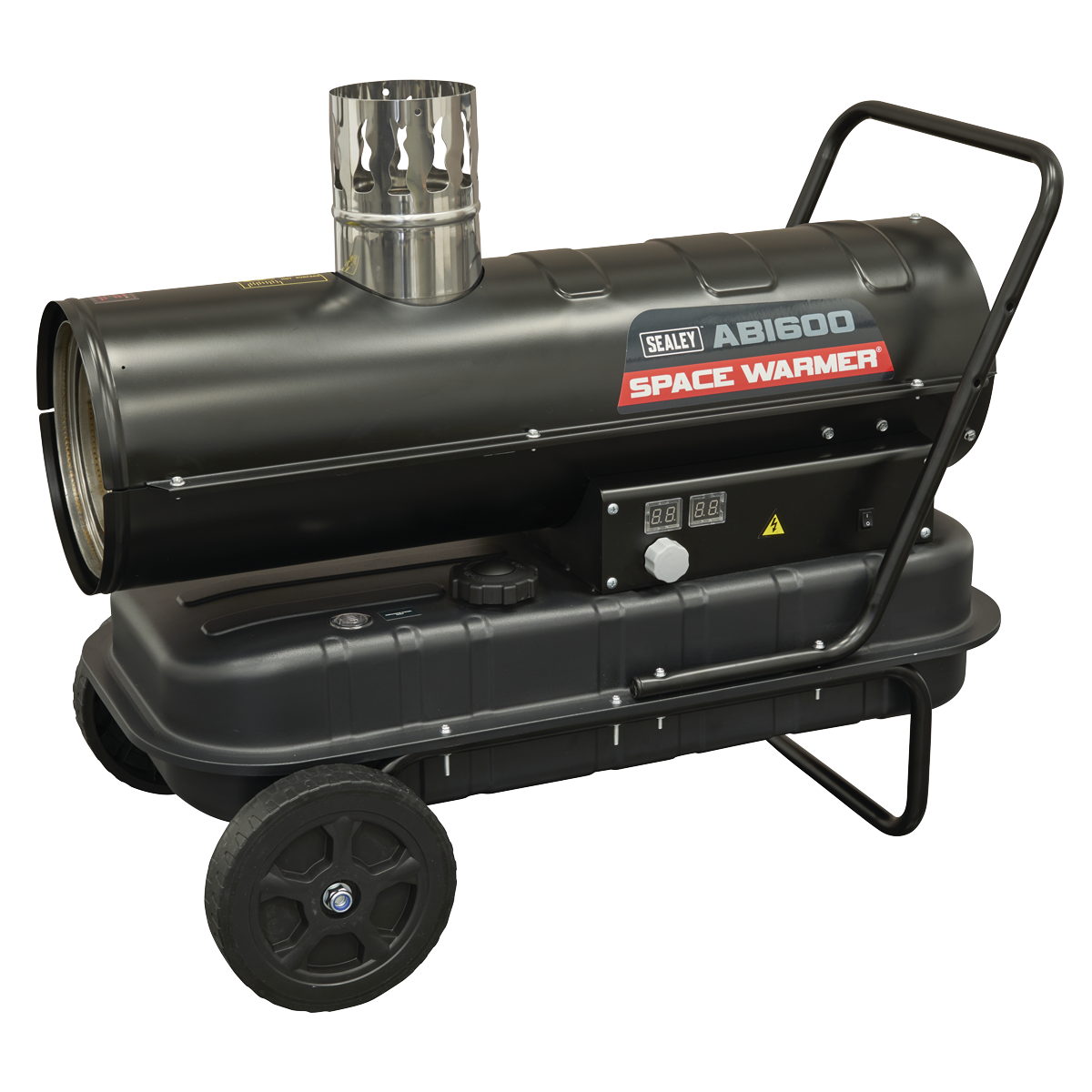 Sealey ABI600 Space Warmer® Indirect Kerosene/Diesel Heater with Wheels 68,000Btu/hr