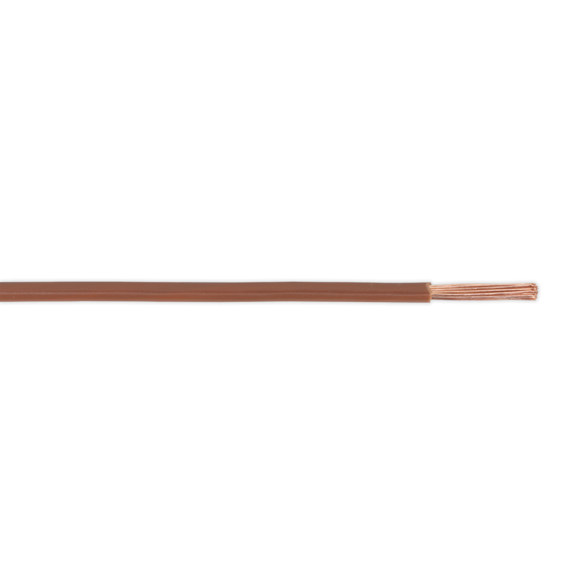Sealey AC2830BN Thin Wall Single Automotive Cable 2mm² 28/0.30mm 50m - Brown