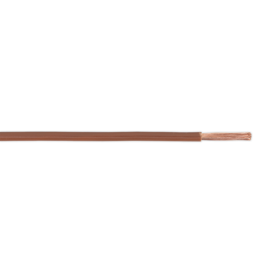 Sealey AC2830BN Thin Wall Single Automotive Cable 2mm² 28/0.30mm 50m - Brown