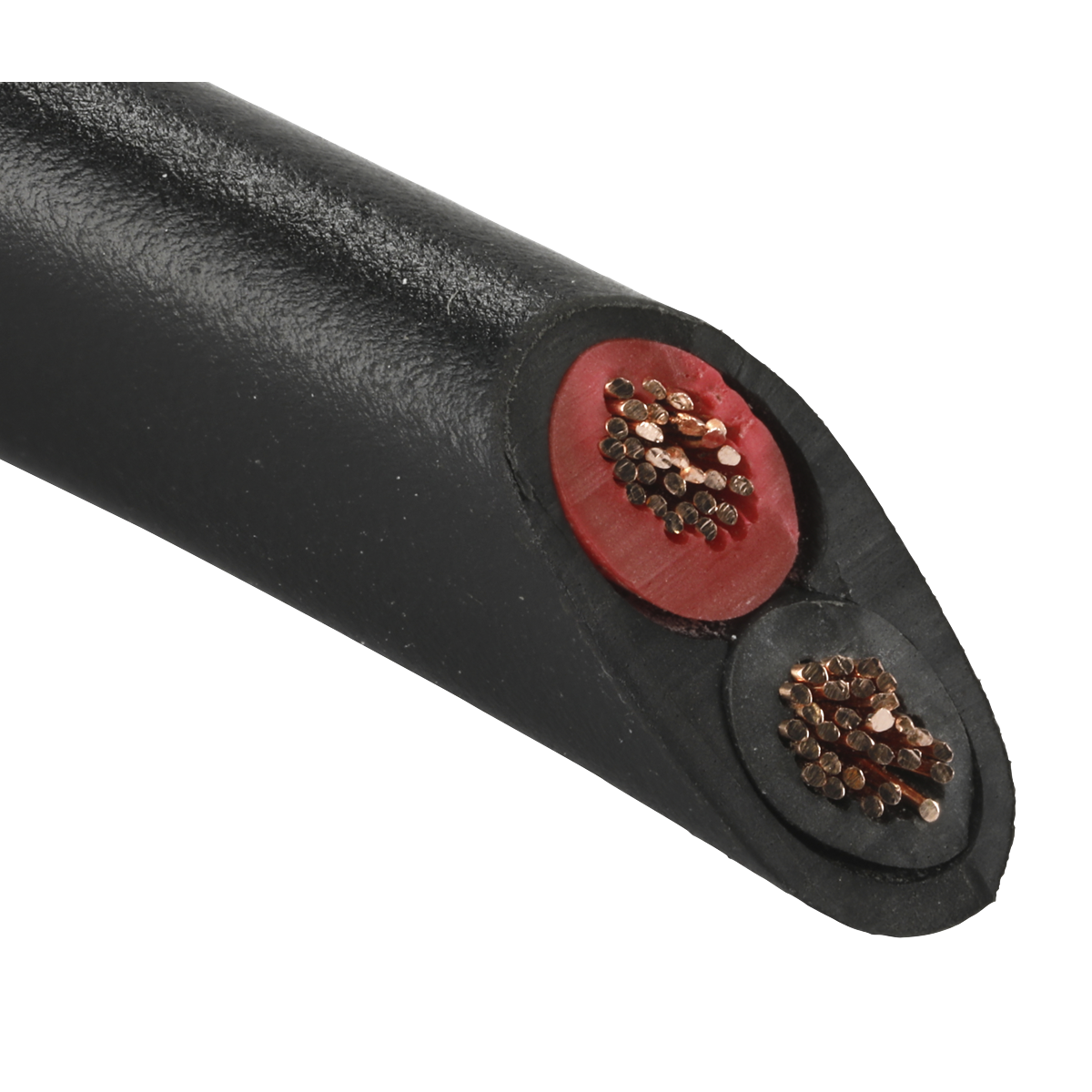 Sealey AC2830TWTK Thick Wall Flat Automotive Cable Twin 2 x 2mm² 28/0.30mm 30m - Black