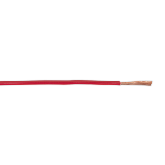 Sealey AC3220RE Thin Wall Automotive Cable Single 1mm² 32/0.20mm 50m - Red