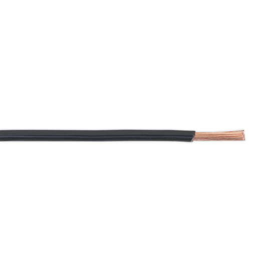 Sealey AC4430BK Automotive Cable Thin Wall Single 3mm² 44/0.30mm 30m - Black