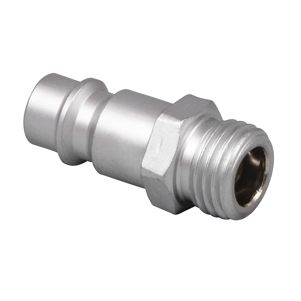 Sealey ACH04 High Flow Screwed Adaptor Male 1/4"BSPT - Pack of 5