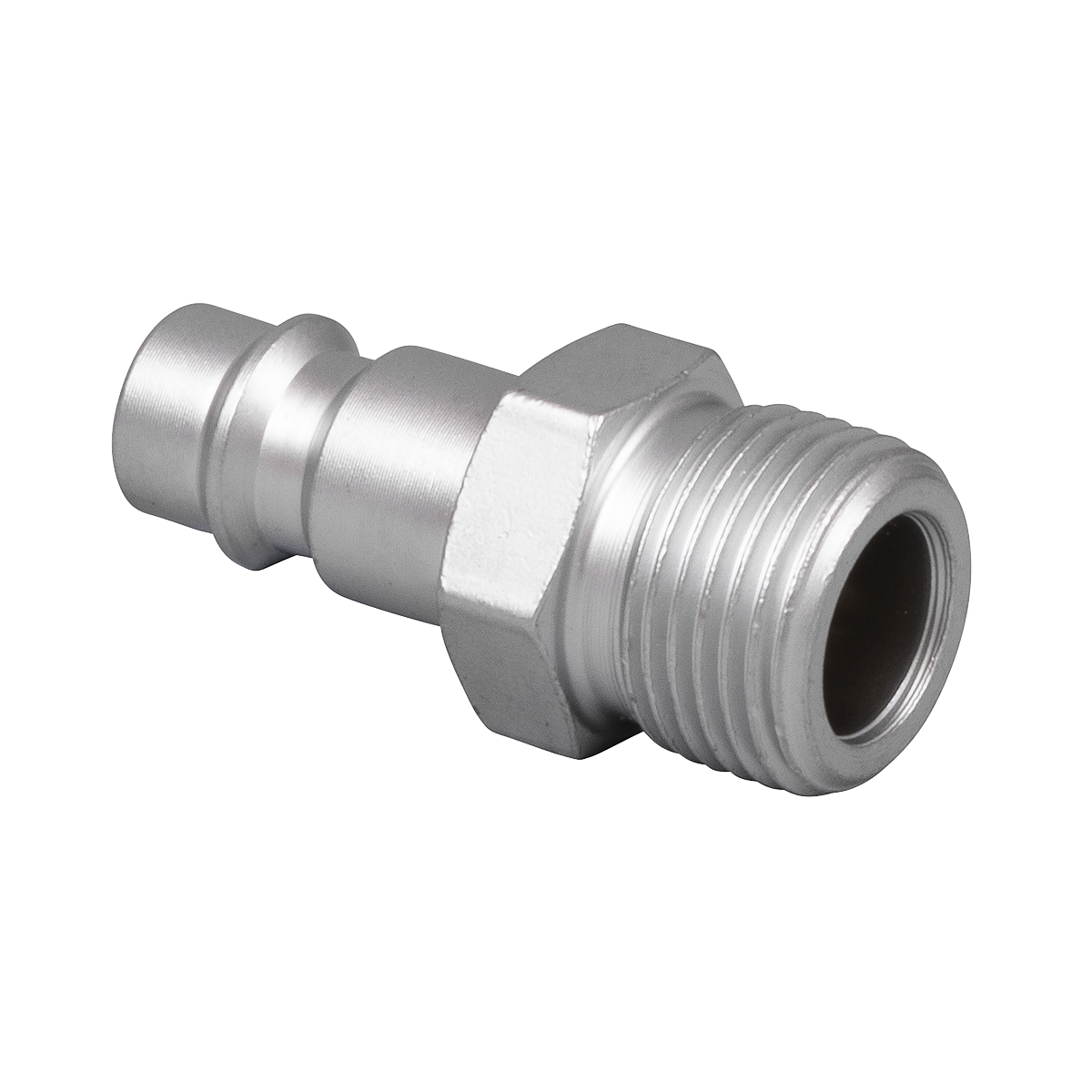 Sealey ACH19 High Flow Screwed Adaptor Male 3/8"BSPT - Pack of 5