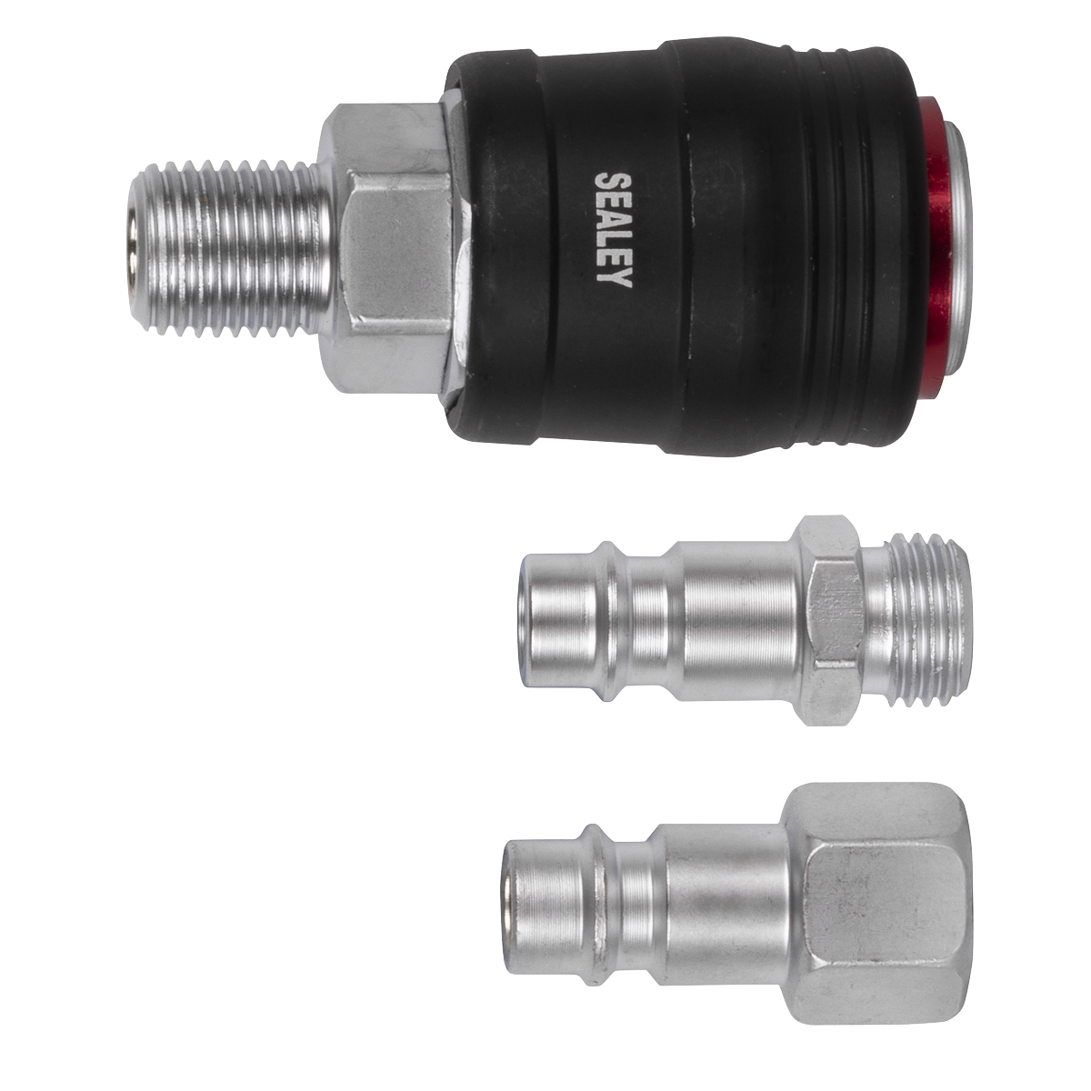 Sealey ACH60 High Flow Air Tool Coupling Kit 1/4"BSPT