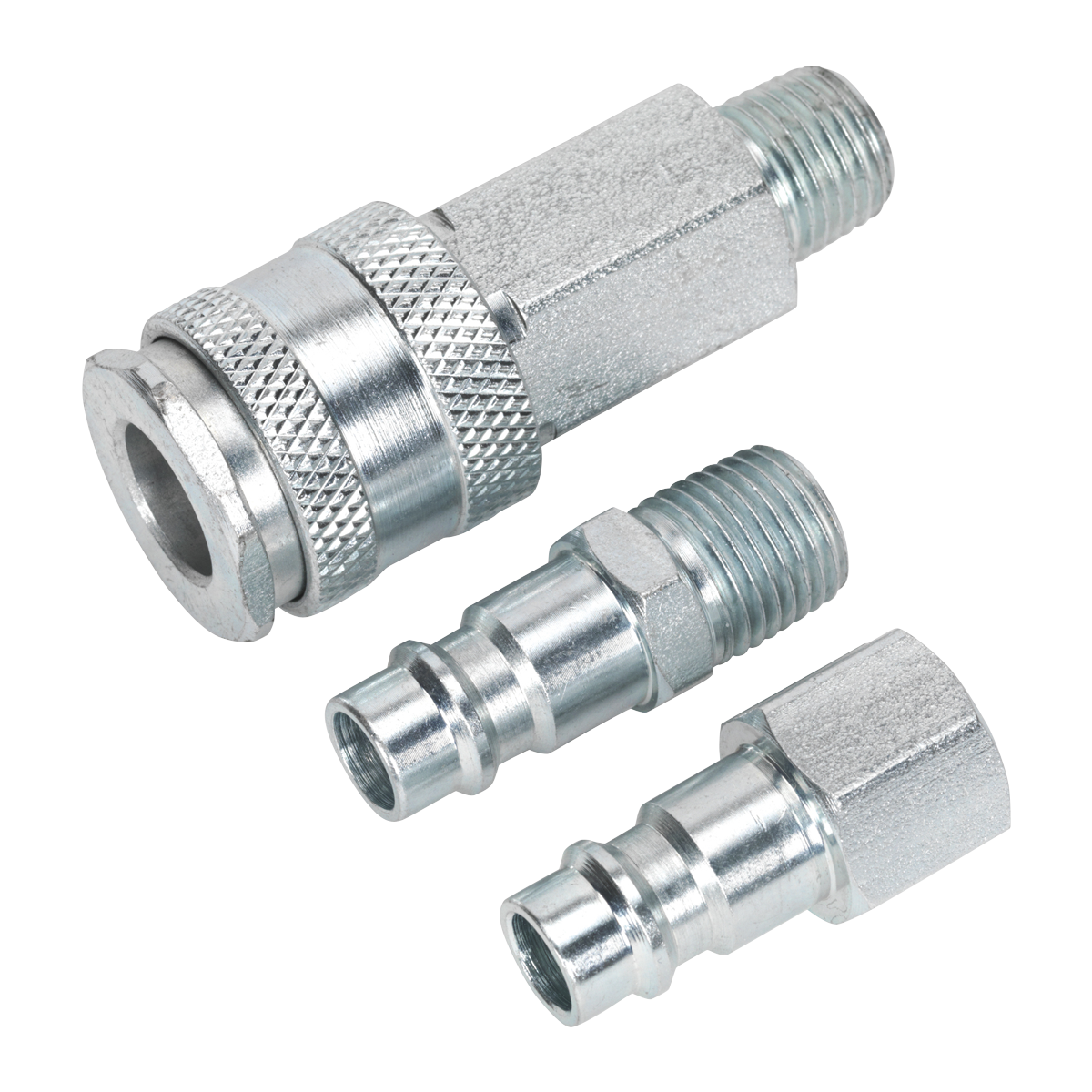 Sealey ACH60 High Flow Air Tool Coupling Kit 1/4"BSPT