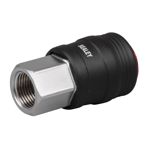 Sealey ACH64 High Flow Coupling Body Female 3/8"BSPT