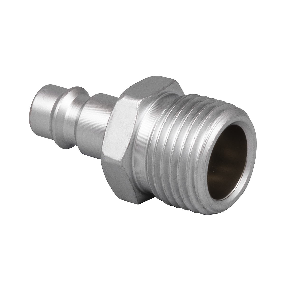 Sealey ACH68 High Flow Screwed Adaptor Male 1/2"BSPT - Pack of 5