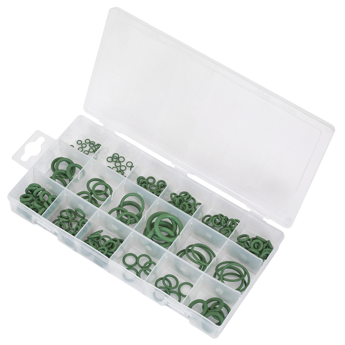 Sealey ACOR225 Rubber O-Ring Air Conditioning Assortment 225pc