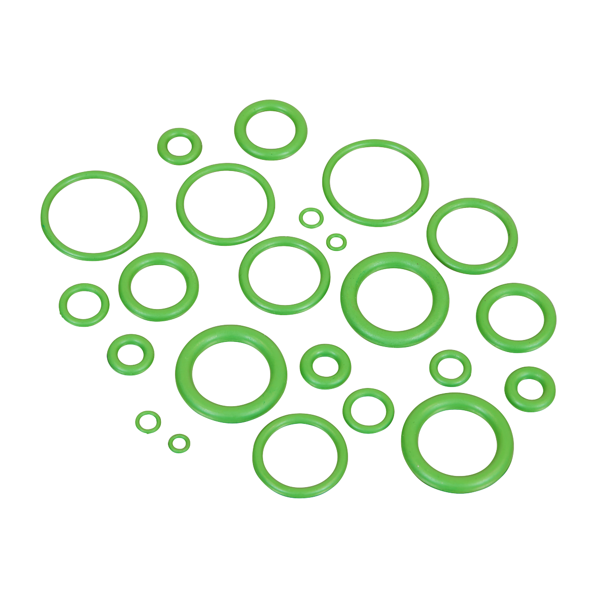 Sealey ACOR225 Rubber O-Ring Air Conditioning Assortment 225pc