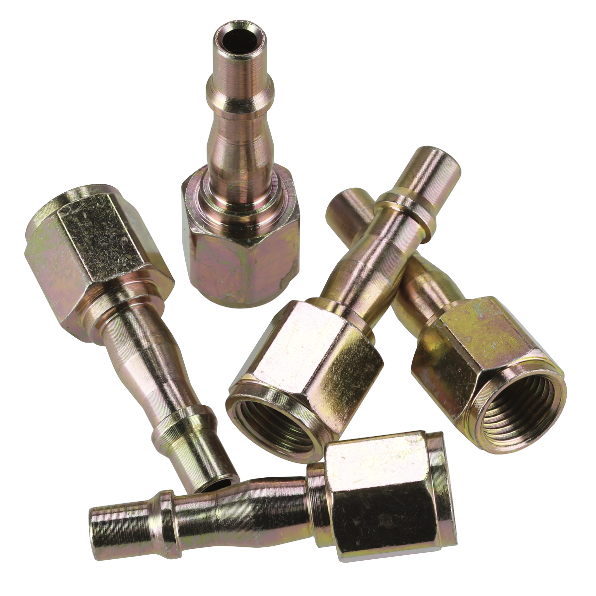 Sealey ACX18 Screwed Adaptor Female 1/4"BSPT - Pack of 5