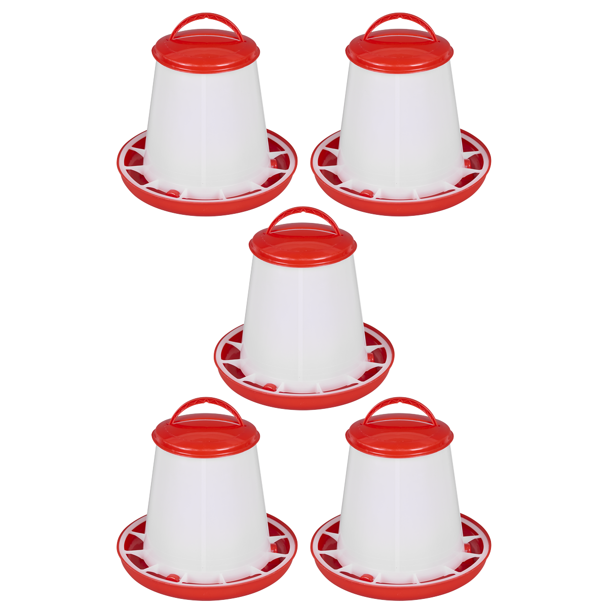 Sealey AFT025 Poultry Feeder 1.5kg - Pack of 5