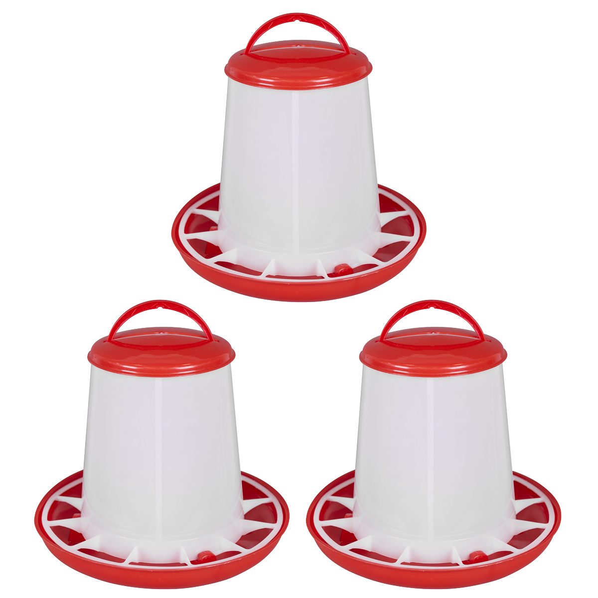 Sealey AFT033 Poultry Feeder 3kg - Pack of 3