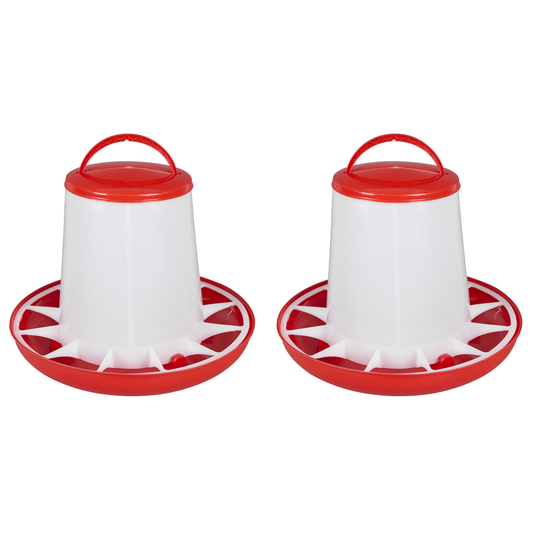 Sealey AFT042 Poultry Feeder 6kg - Pack of 2