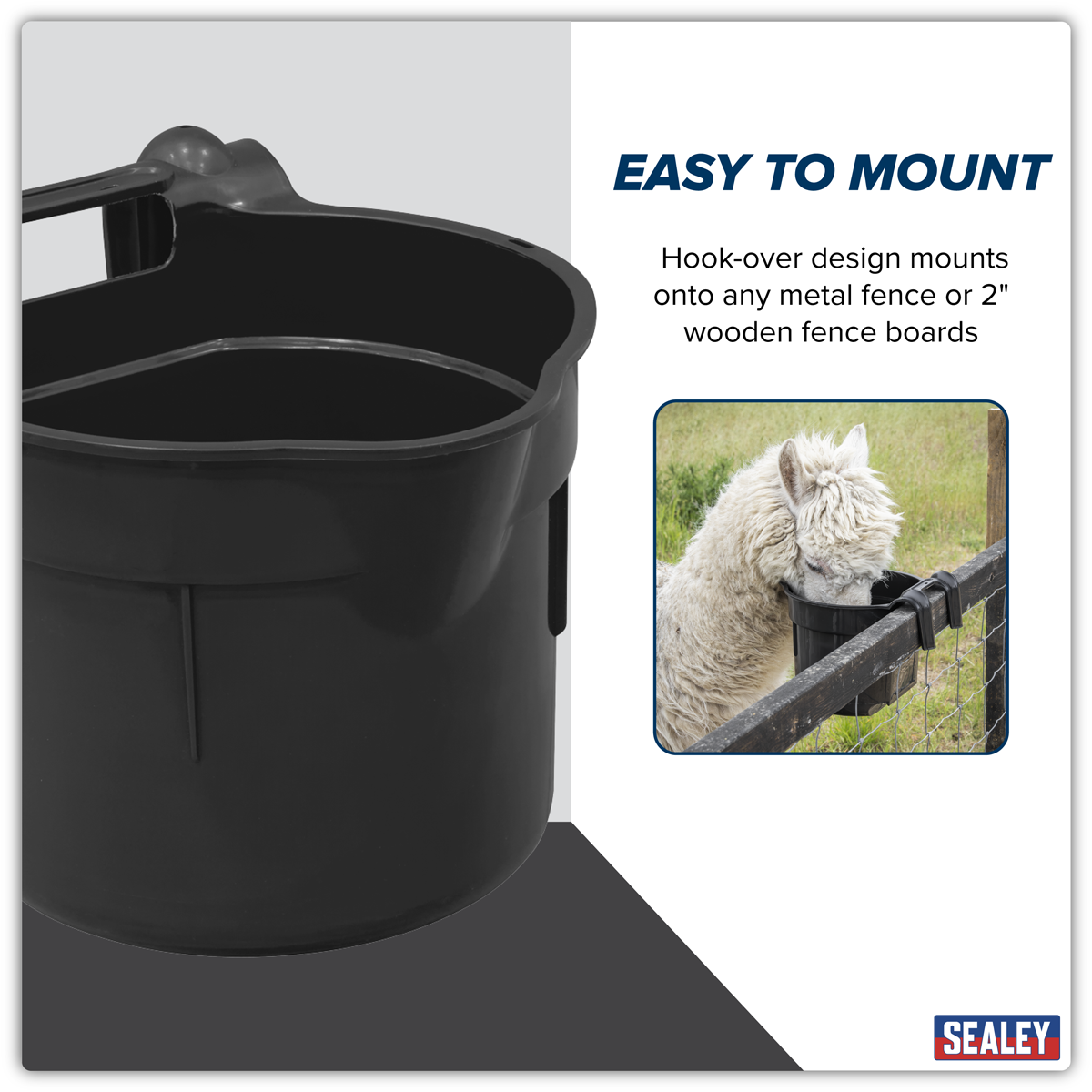 Sealey AFT05 Hook-Over Feeder 7L