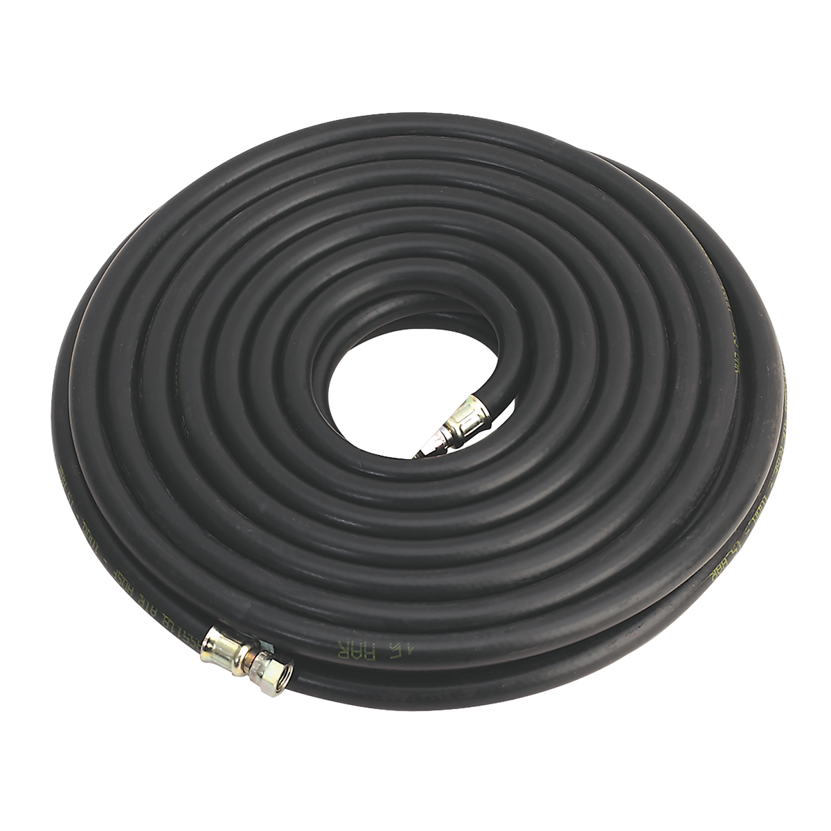 Sealey AH15RX/38 Heavy-Duty Air Hose with 1/4"BSP Unions 15m x 10mm