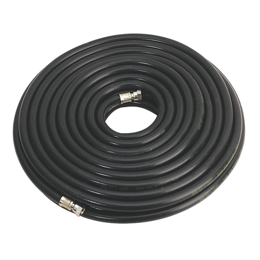 Sealey AH20RX/38 Heavy-Duty Air Hose with 1/4"BSP Unions 20m x 10mm