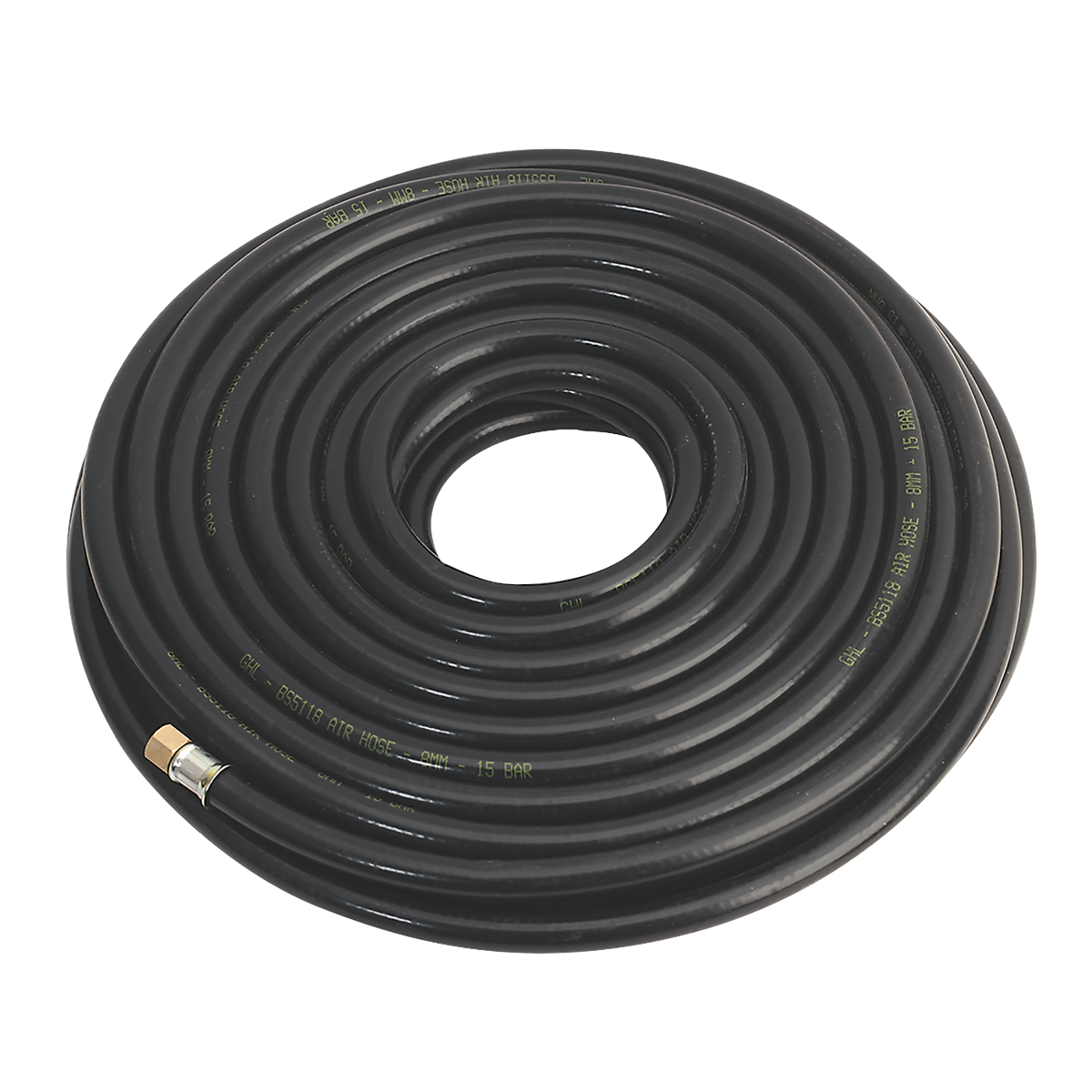 Sealey AH20RX Heavy-Duty Air Hose with 1/4"BSP Unions 20m x 8mm