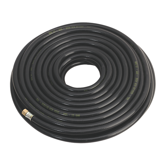 Sealey AH20RX Heavy-Duty Air Hose with 1/4"BSP Unions 20m x 8mm