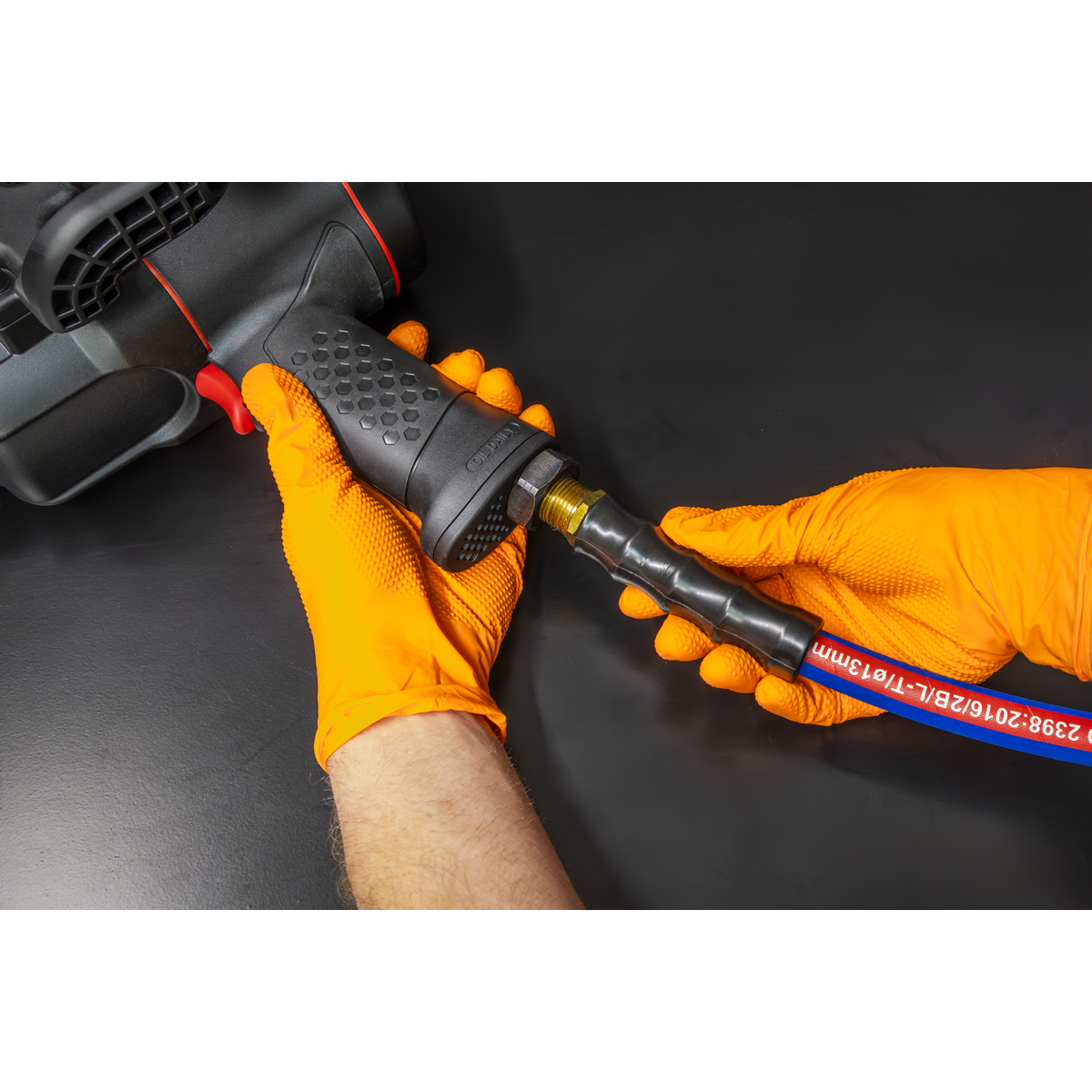 Sealey AH20R/12 Extra-Heavy-Duty Air Hose with 1/2"BSP Unions 20m x 13mm