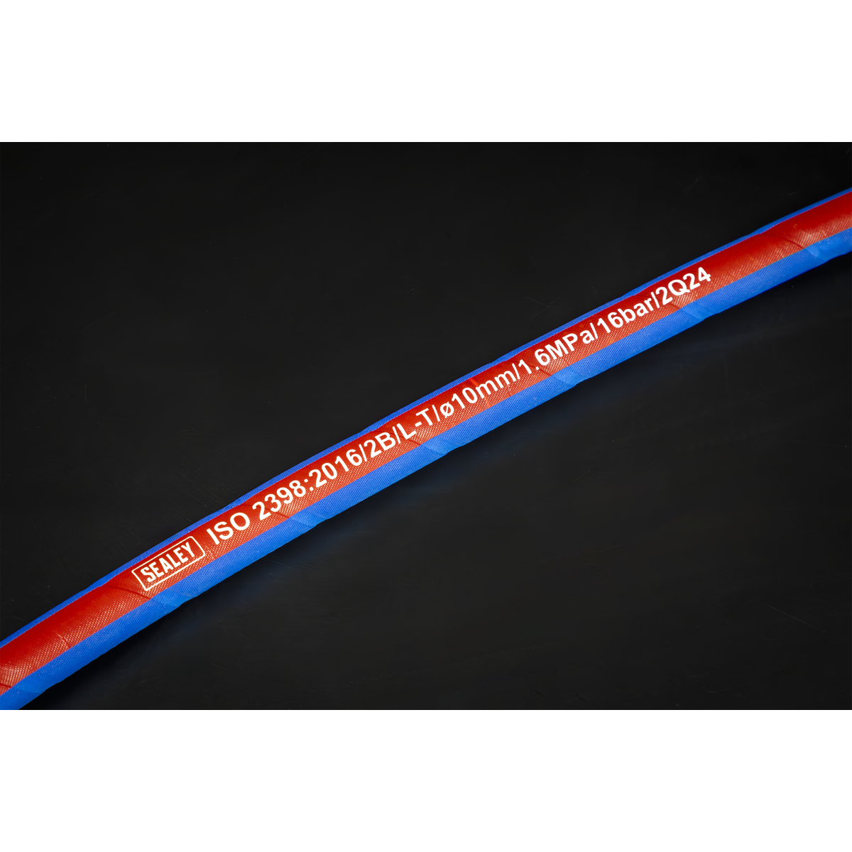 Sealey AH20R/38 Extra-Heavy-Duty Air Hose with 1/4"BSP Unions 20m x 10mm